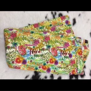 Liberty Art Fabrics J Crew 26/27 Tresco ankle pant
